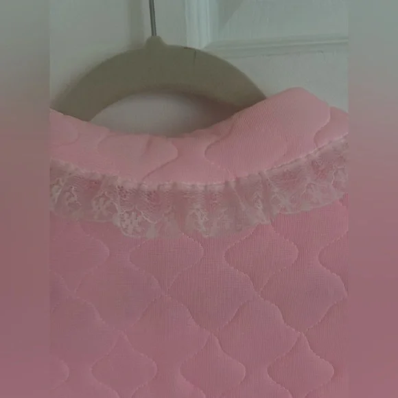Vintage 60s quilted robe - Picture 12 of 12